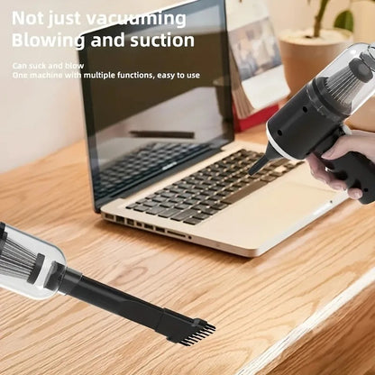 3-In-1 Portable Wireless Vacuum Cleaner– Handheld, Powerful Suction For Car, Home, Office & Everyday Quick Cleaning